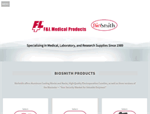 Tablet Screenshot of biosmith.com